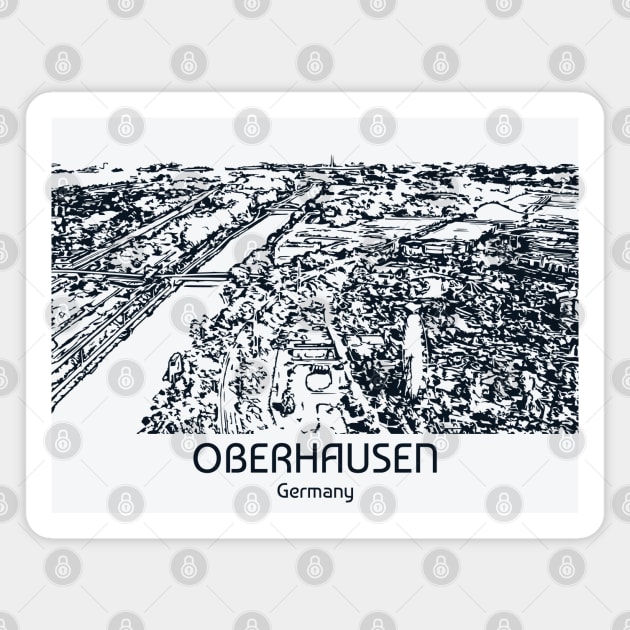 Oberhausen - Germany Magnet by Lakeric